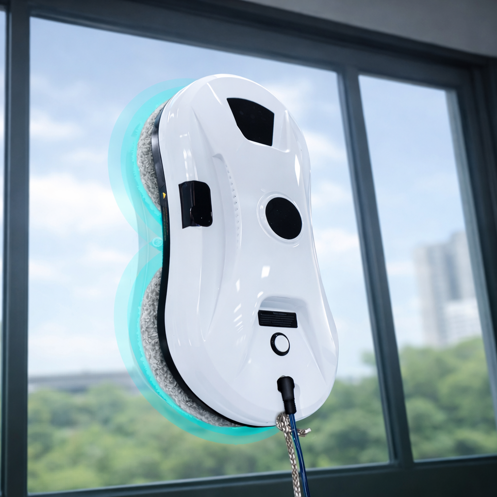 Robot lave-vitres automatique 5600 Pa 1 spray avec telecommande