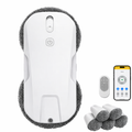 Robot Lave-Vitres Filaire 3 Modes (Rapide/Profondeur/Localisé) – Aspiration 5300 Pa, Télécommande + App, Batterie 30–60 min, 4 Spray Ultrasonique